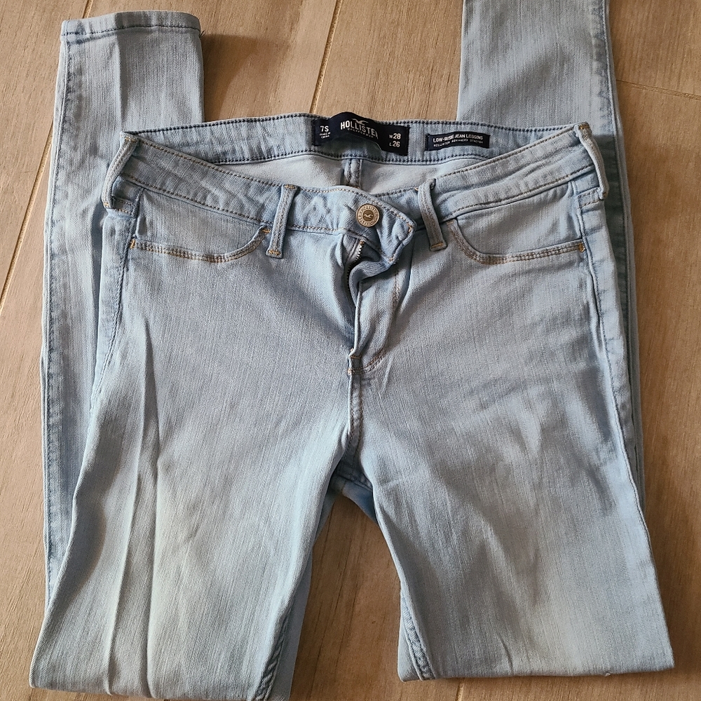 Hollister low rise jean leggings 7s